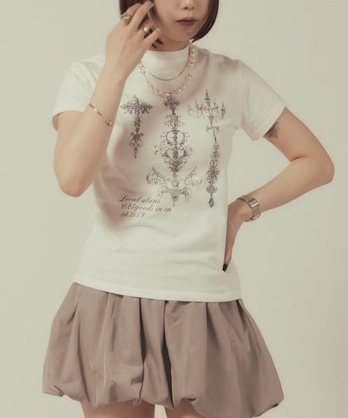 AO2 tシャツ y2k Print T-shirt/Y2K プリント Tシャツ