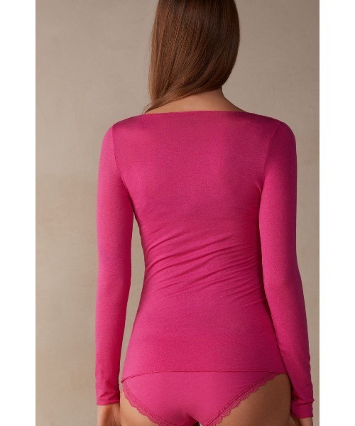 [Intimissimi] длинный рукав вязаный S Heather серый женский 