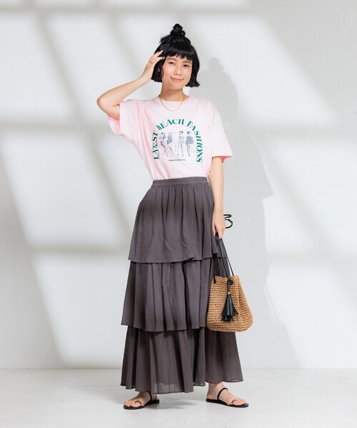 FREAK'S STORE（フリークスストア） ロング スカート 夏 インド