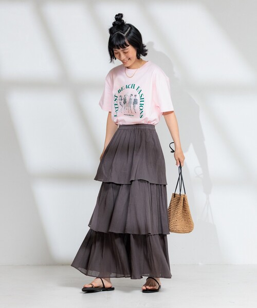 FREAK'S STORE（フリークスストア） ロング スカート 夏 インド