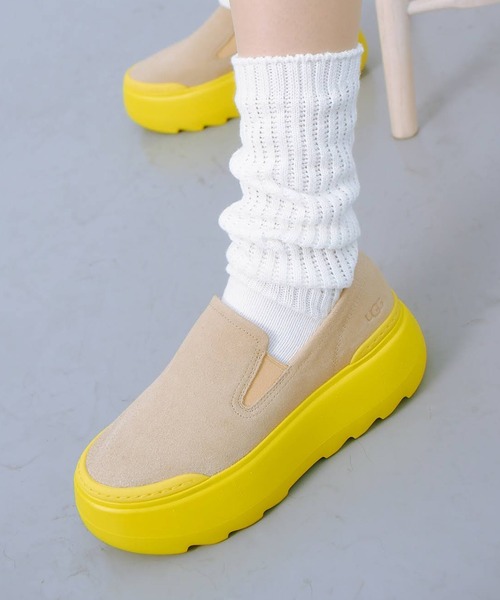 [UGG] low cut спортивные туфли 22.5cm черный женский 