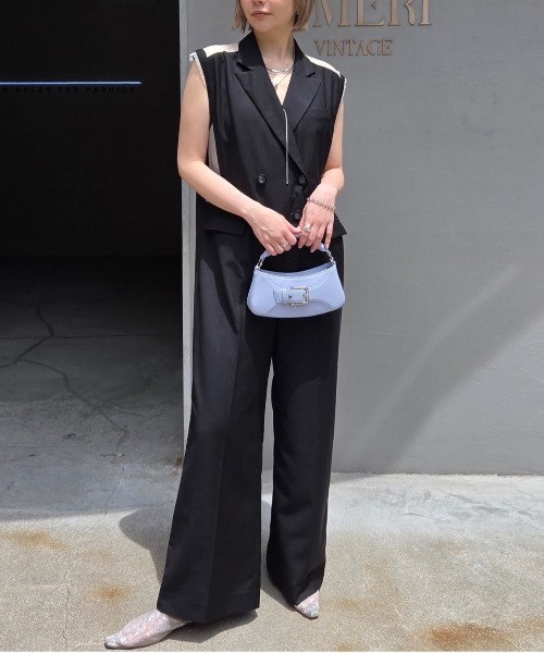 Ameri（アメリ） オールインワン MEDI SHEER SUIT ROMPERS レディース