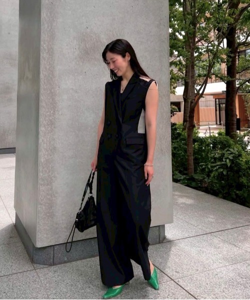 Ameri（アメリ） オールインワン MEDI SHEER SUIT ROMPERS レディース