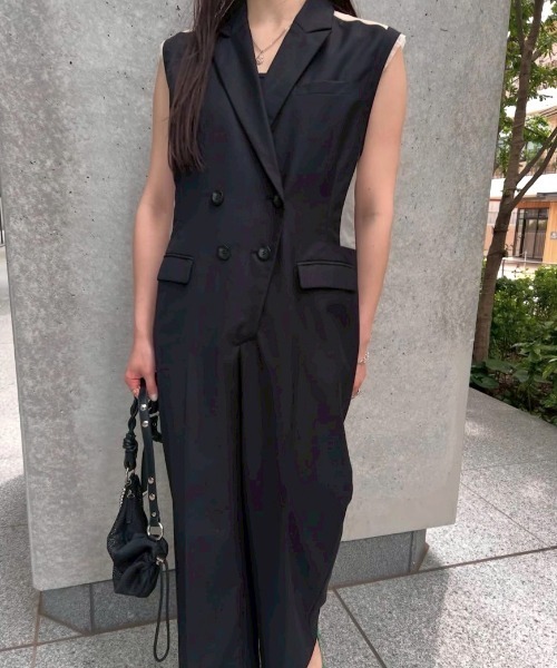 Ameri（アメリ） オールインワン MEDI SHEER SUIT ROMPERS レディース
