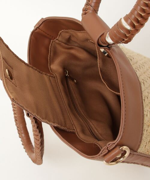 JIL by JILL STUART ブラウンハンドバッグ JILL by STUART 「JILL STUART」 ハンドバッグ - ブラウン