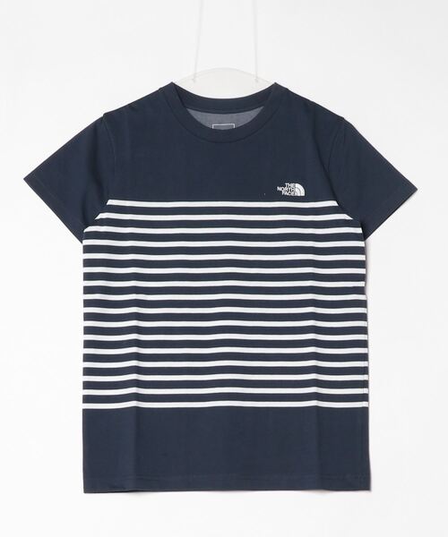 tシャツ ザ ノース フェイス THE NORTH FACE S/S Panel Border Tee_ショートスリーブパネルボーダーティー レディー