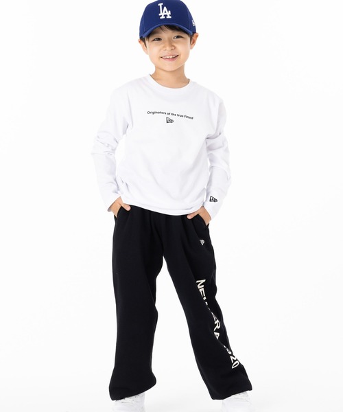 NEW ERA（ニューエラ） tシャツ ニューエラキッズ サークルロゴ 長袖T