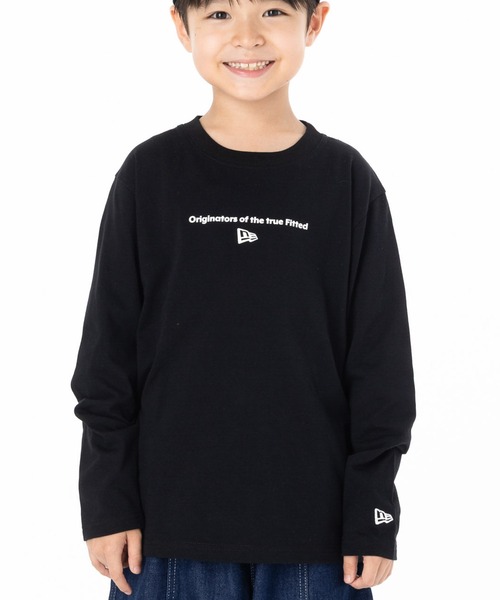 NEW ERA（ニューエラ） tシャツ ニューエラキッズ サークルロゴ 長袖T