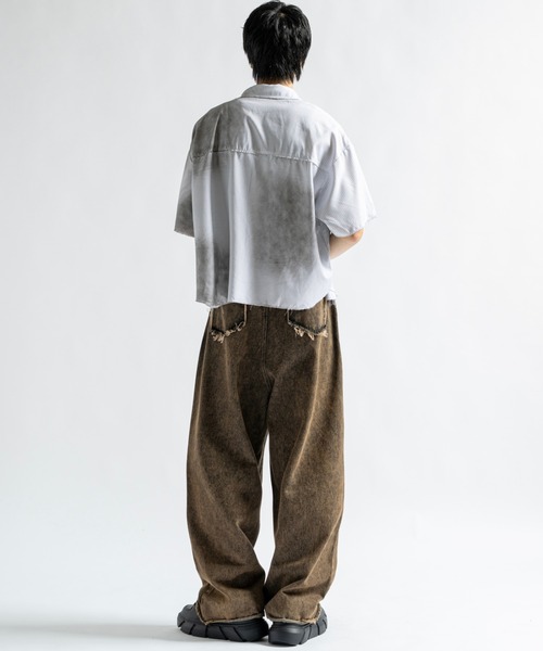 ヴィンテージ ストライプ シャツ ビッグサイズ 90年代 BB CLASSICS 長袖 マルチストライプシャツ ワン
