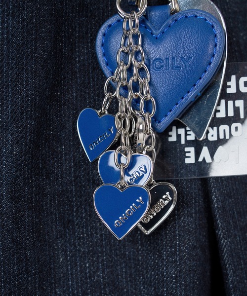 ONCILY キーホルダー HEART MOTIF KEYRING 2 / ハートモチーフ