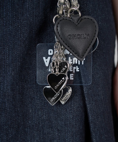 ONCILY（オンシェリー） キーホルダー HEART MOTIF KEYRING 2 / ハート