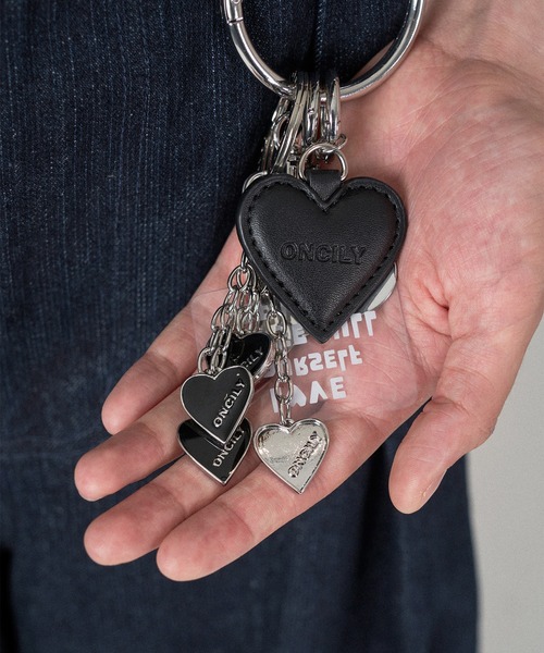 ONCILY キーホルダー HEART MOTIF KEYRING 2 / ハートモチーフ
