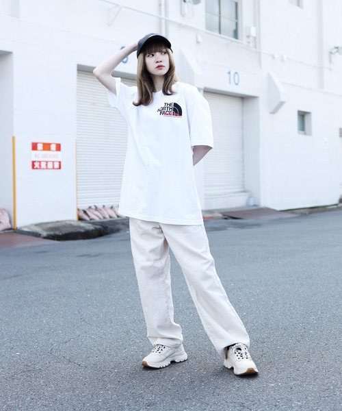 「THE NORTH FACE」 半袖Tシャツ SMALL ホワイト メンズ