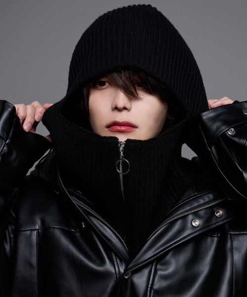 ADRER（アドラー） ニットキャップ FREE ブラック メンズ : ZOZOTOWN