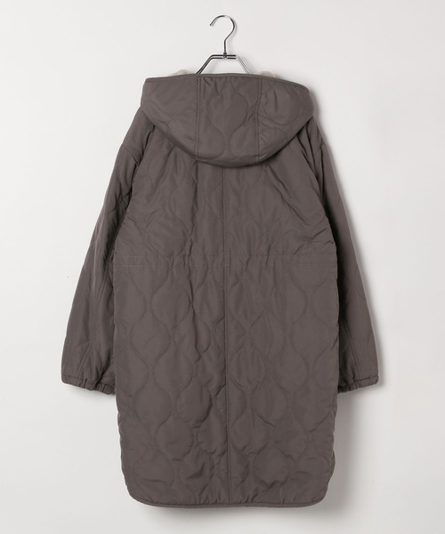 GLOBAL WORK ブルゾン アウター 撥水キルトファーコート/499671