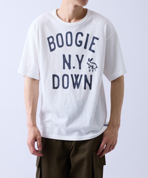 j.n.r.d tシャツ 「A's Rabbit/エーズラビット」j.n.r.d/抜染プリントT
