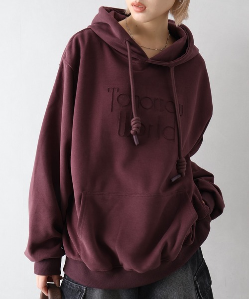 即購入 OK!NESIN ロゴ入り BIG パーカー 美品 CORNER PRINTING | BAYSIDE ベイサイド 16.0 oz Super Heavy Oversized
