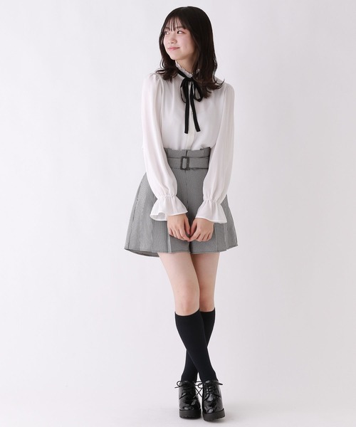 「repipi armario」 「KIDS」長袖ブラウス LARGE ピンク キッズ_画像5