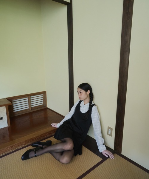 FEKETE（フェケテ） ワンピース low waist mini pleats dress / ロー