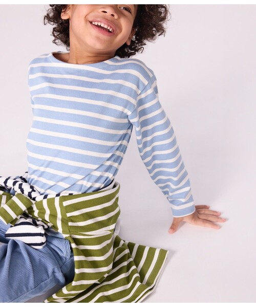 PETIT BATEAU（プチバトー） ニット セーター マリニエールプル 