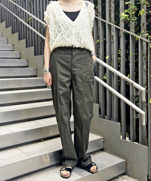 「Spick & Span」 カーゴパンツ 36 カーキ レディース