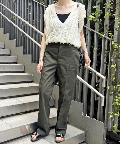 「Spick & Span」 カーゴパンツ 36 カーキ レディース