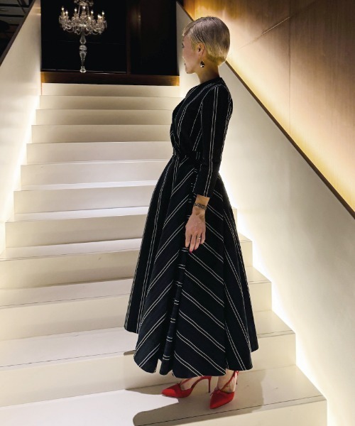 JENNE」 長袖ワンピース SMALL ブラック レディース : ZOZOTOWN Yahoo