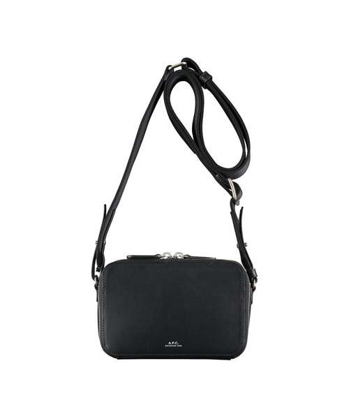 アーペーセー ショルダーバッグ - 黒 A.P.C.（アーペーセー） ショルダーバッグ CAMERA BAG SOHO メンズ