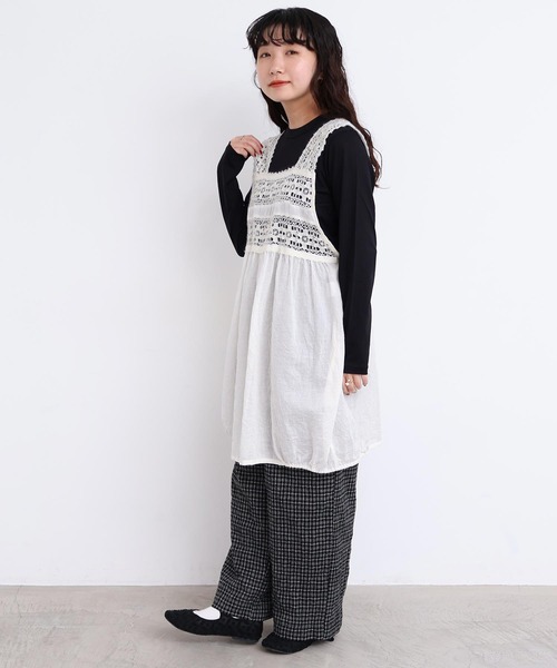 l'atelier du savon（アトリエドゥサボン） ブラウス シャツ モヘア