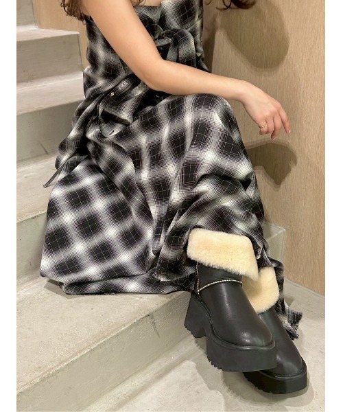 FRAY I.D（フレイ・アイディー） ブーツ 「UGG」LEATHER BOOT