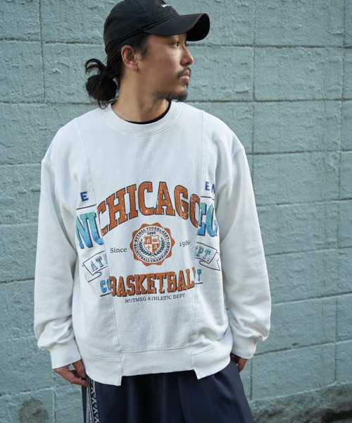 NO NEED（ノーニード） トレーナー スウェット 「NUTMEG/ナツメグ