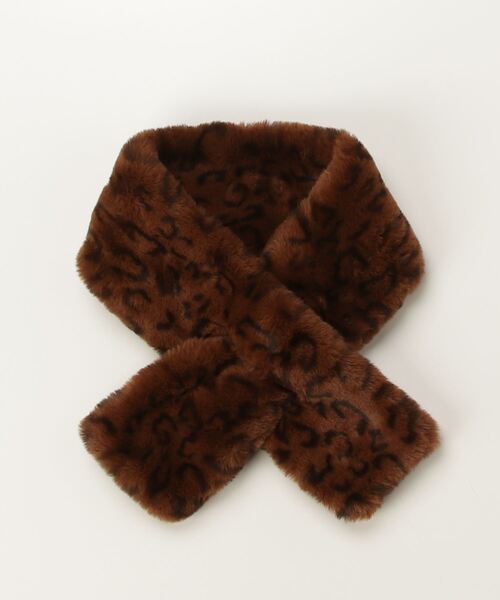 【90s】コムデギャルソン マフラー ストール フェイクファー ブラウン 激レア LOSCa マフラー ストール フェイクファーマフラー レディース