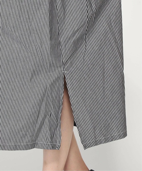 「PREFERIR」 半袖ワンピース MEDIUM ネイビー レディース_画像6