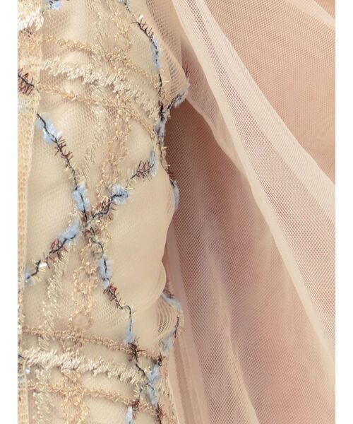 dazzlin（ダズリン） ドレス レースリボンオフショルドレス : ZOZOTOWN