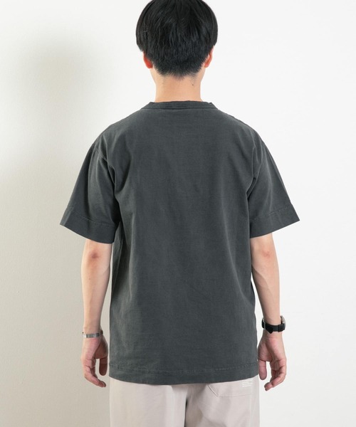 「Healthknit」 半袖Tシャツ MEDIUM ダークグレー メンズ_画像5