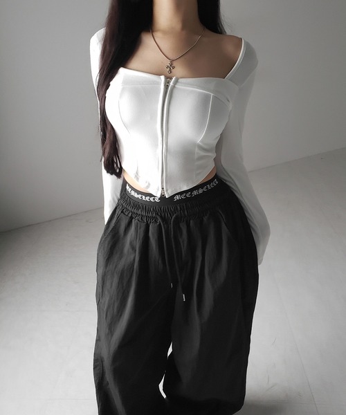 me+em select（ミームセレクト） tシャツ 「 2color 」ダブルジップ