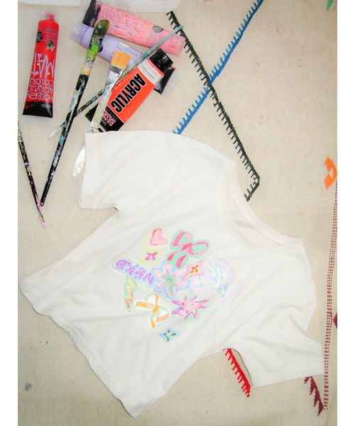 「PAMEO POSE」 半袖カットソー FREE ブラック レディース_画像3