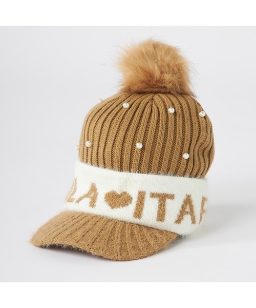 PEARLY GATES（パーリーゲイツ） ニット帽 ニットキャップ 「PEARLY