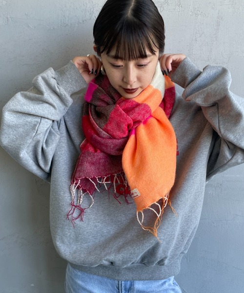 hint hint（ヒントヒント） ストール マフラー アクリルコットン大判