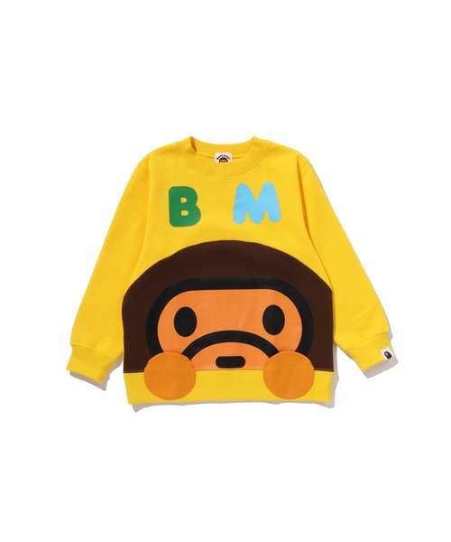 A BATHING APE（アベイシングエイプ） トレーナー BABY MILO CREWNECK