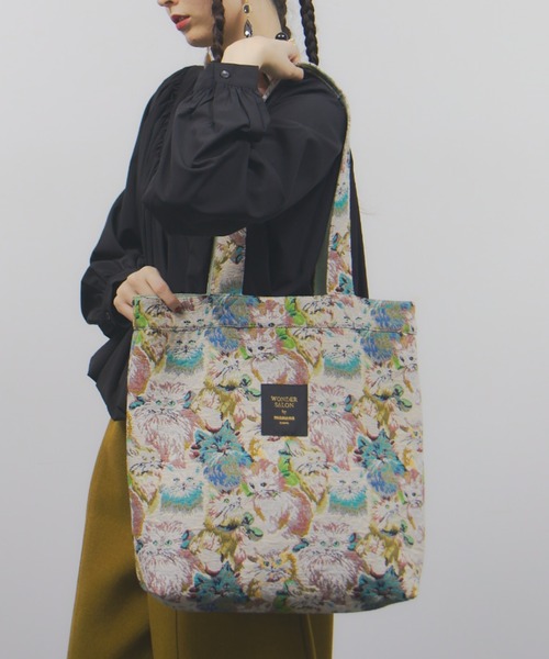 manana suerte（マニャーナスエルテ） トートバッグ WONDER SALON CAT