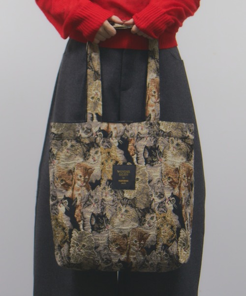 manana suerte（マニャーナスエルテ） トートバッグ WONDER SALON CAT