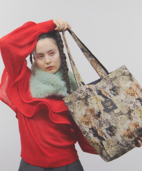 manana suerte（マニャーナスエルテ） トートバッグ WONDER SALON CAT