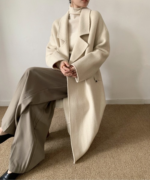 【Palme d'Or】アルパカ混ウールチェスターコート DECADE CLASSIC（ディケイドクラシック） コート チェスターコート