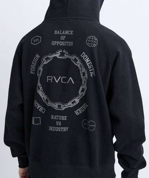 新品 RVCA ルーカ XL タイダイ スウェット プル オーバー パーカー RVCA（ルーカ） パーカー RVCA METAL URGY ZIP HD メンズ レディース