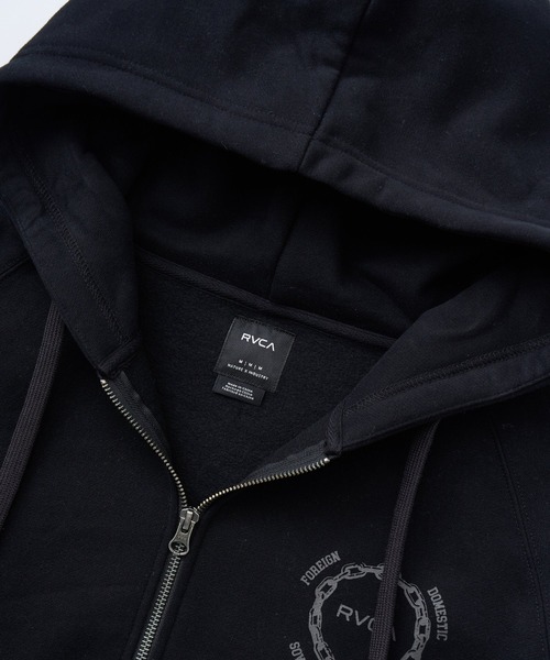RVCA（ルーカ） パーカー RVCA METAL URGY ZIP HD メンズ レディース