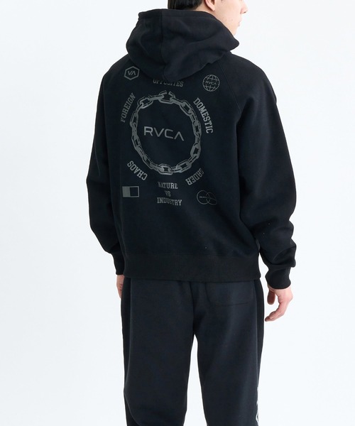 RVCA（ルーカ） パーカー RVCA METAL URGY ZIP HD メンズ レディース