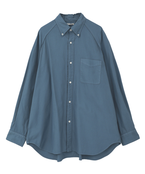 CURRENTAGE シャツ Raglan Ox shirt メンズ : ZOZOTOWN Yahoo!店