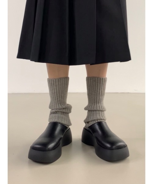「Didot.showroom」 ミュール 22.5cm ブラック レディース_画像8