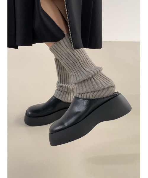 「Didot.showroom」 ミュール 22.5cm ブラック レディース_画像9